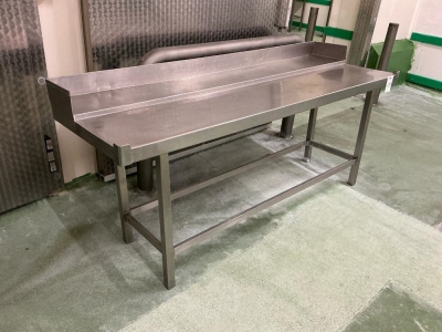 Miza inox 200x70 cm / rabljena
