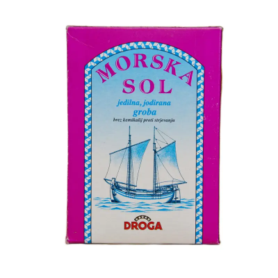 Groba morska sol 1 kg