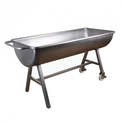 Inox voziček 300 lit.