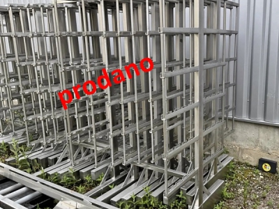 Voziček za prekajevanje / rabljen 